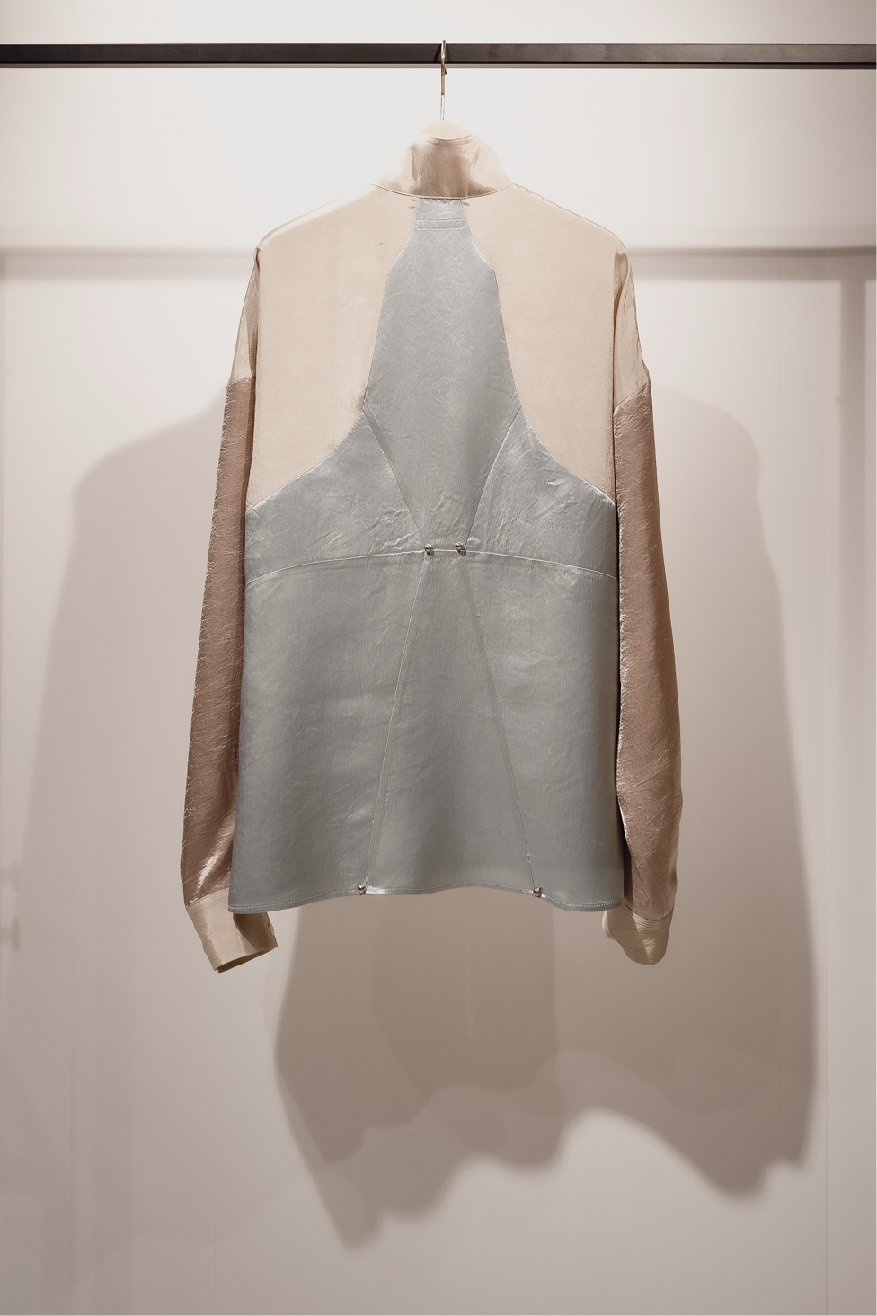 Corset style back switched blouse (multi colored)