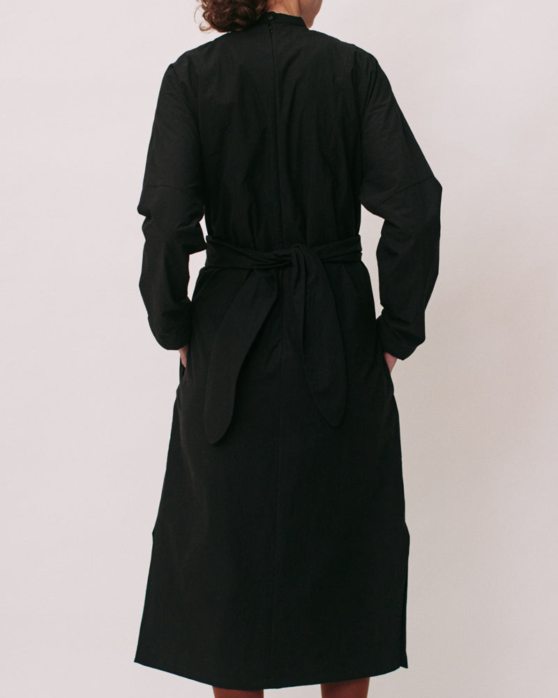 【PRE ORDER】Oval tie dress (Cotton)