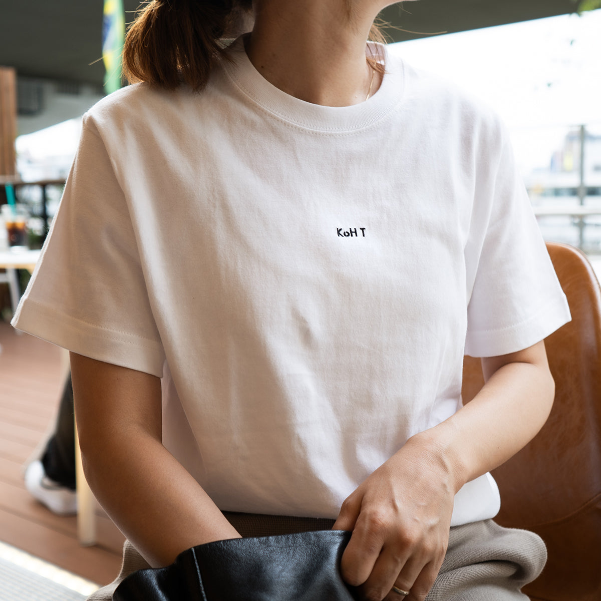 KoH T Logo embroidered T-shirt