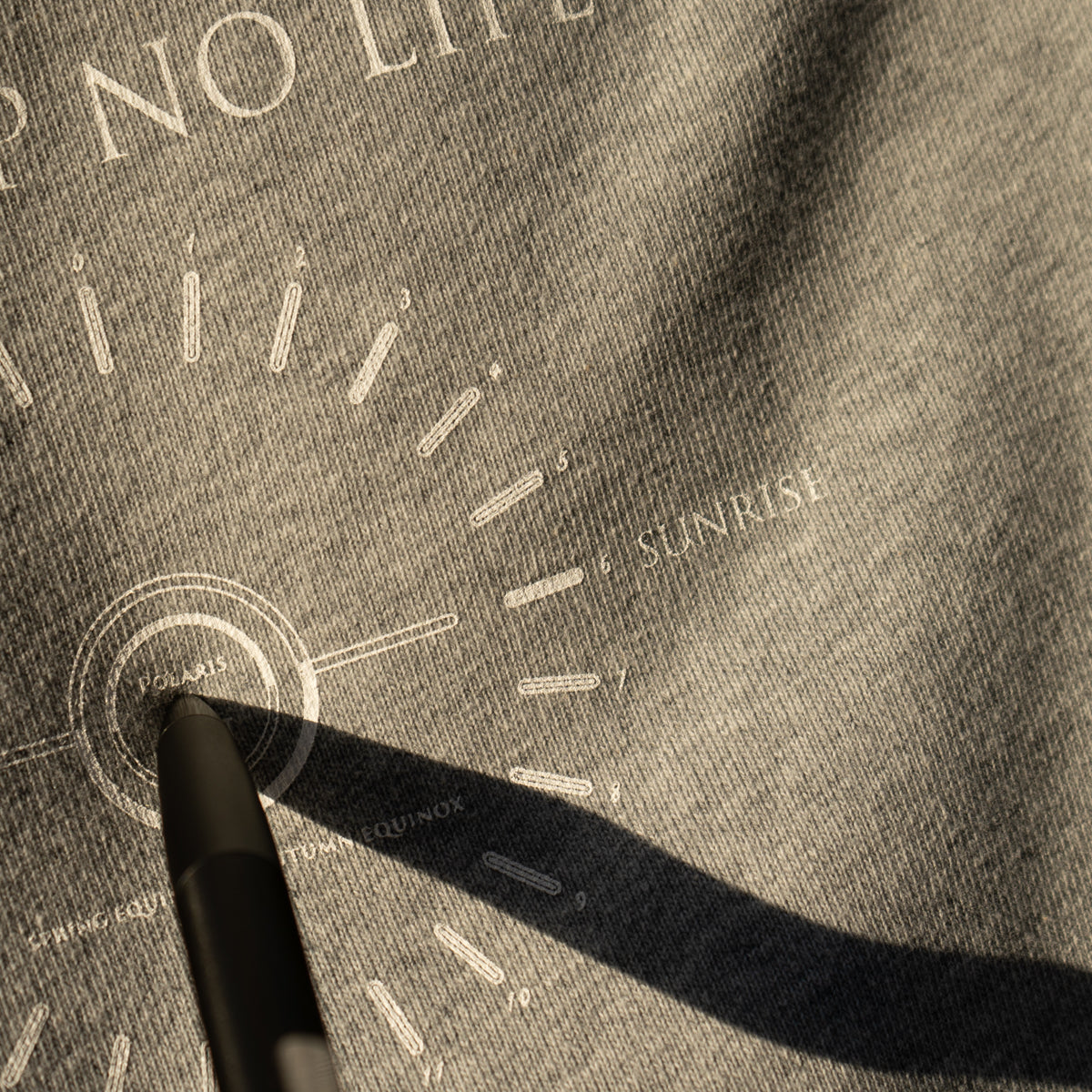 Sundial print sweatshirt