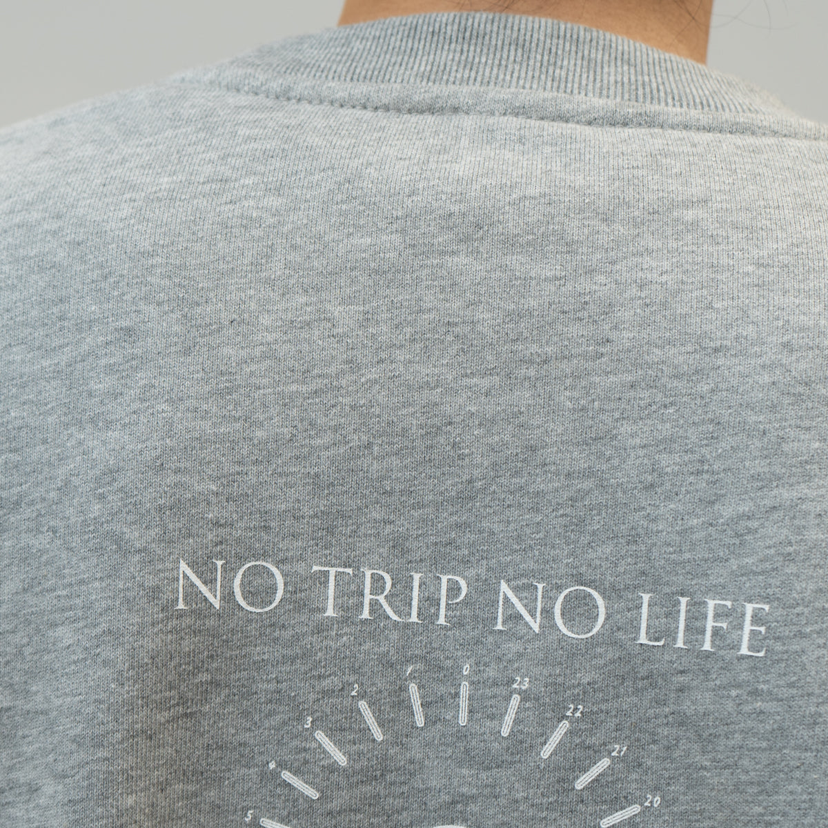 Sundial print sweatshirt