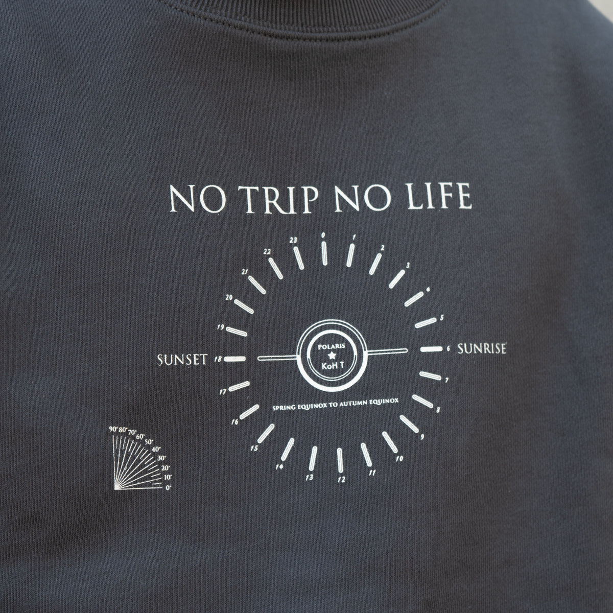 Sundial print sweatshirt