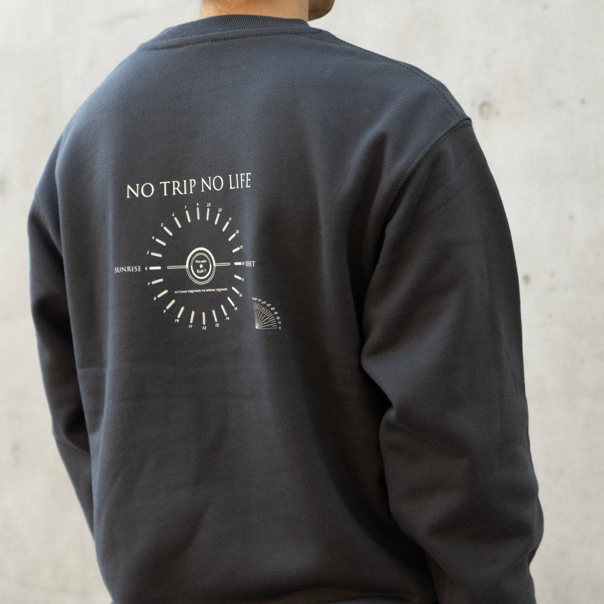Sundial print sweatshirt