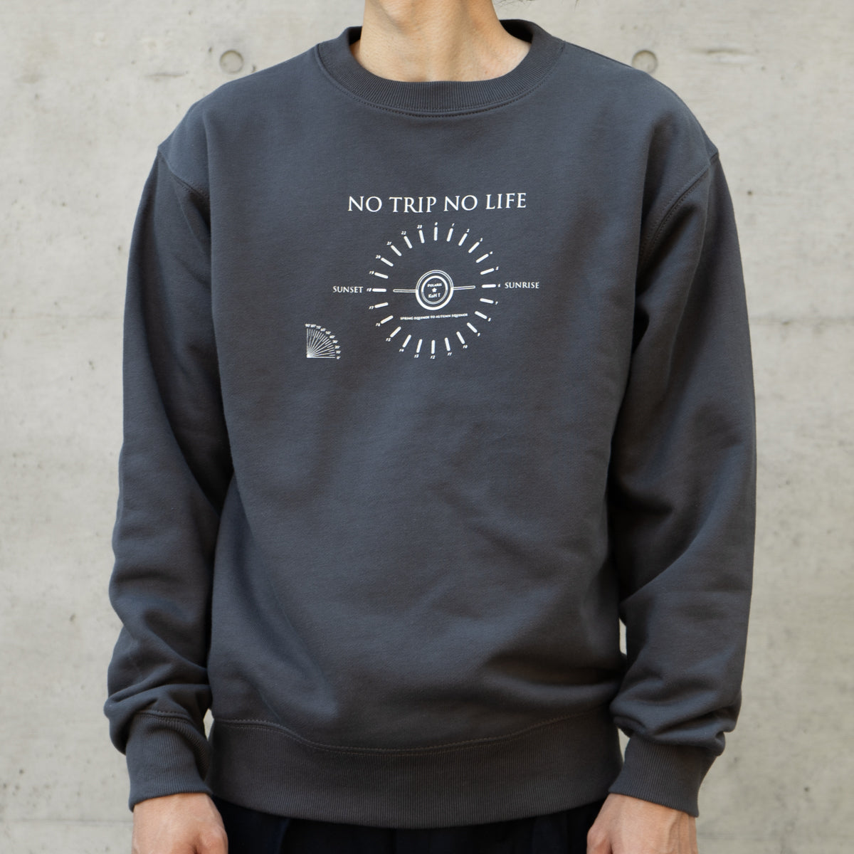 Sundial print sweatshirt