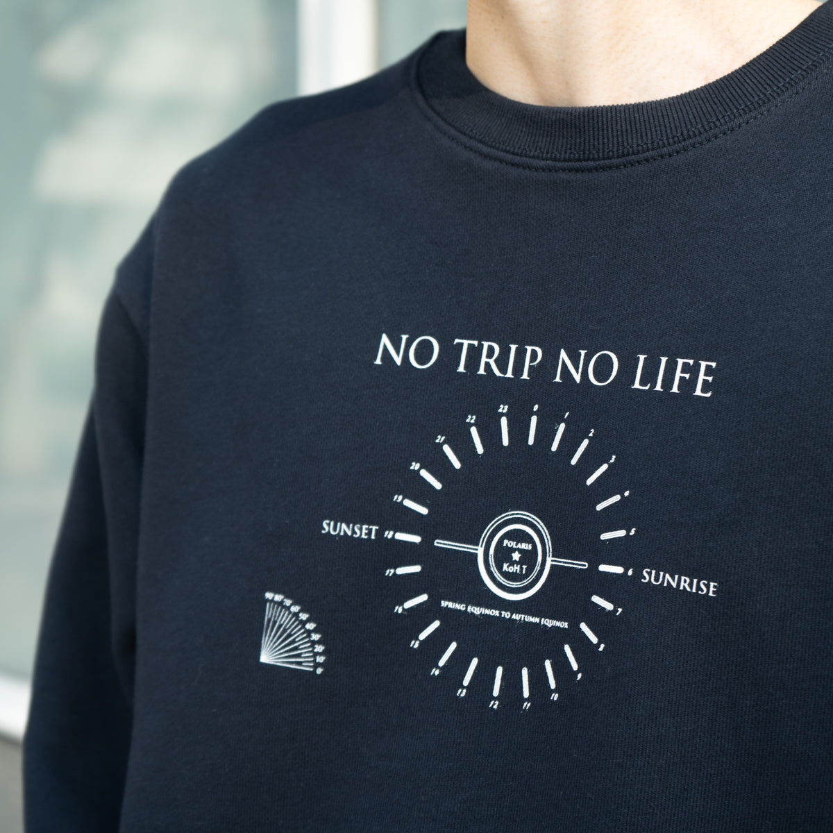 Sundial print sweatshirt