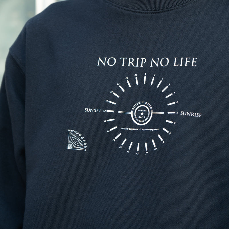 Sundial print sweatshirt
