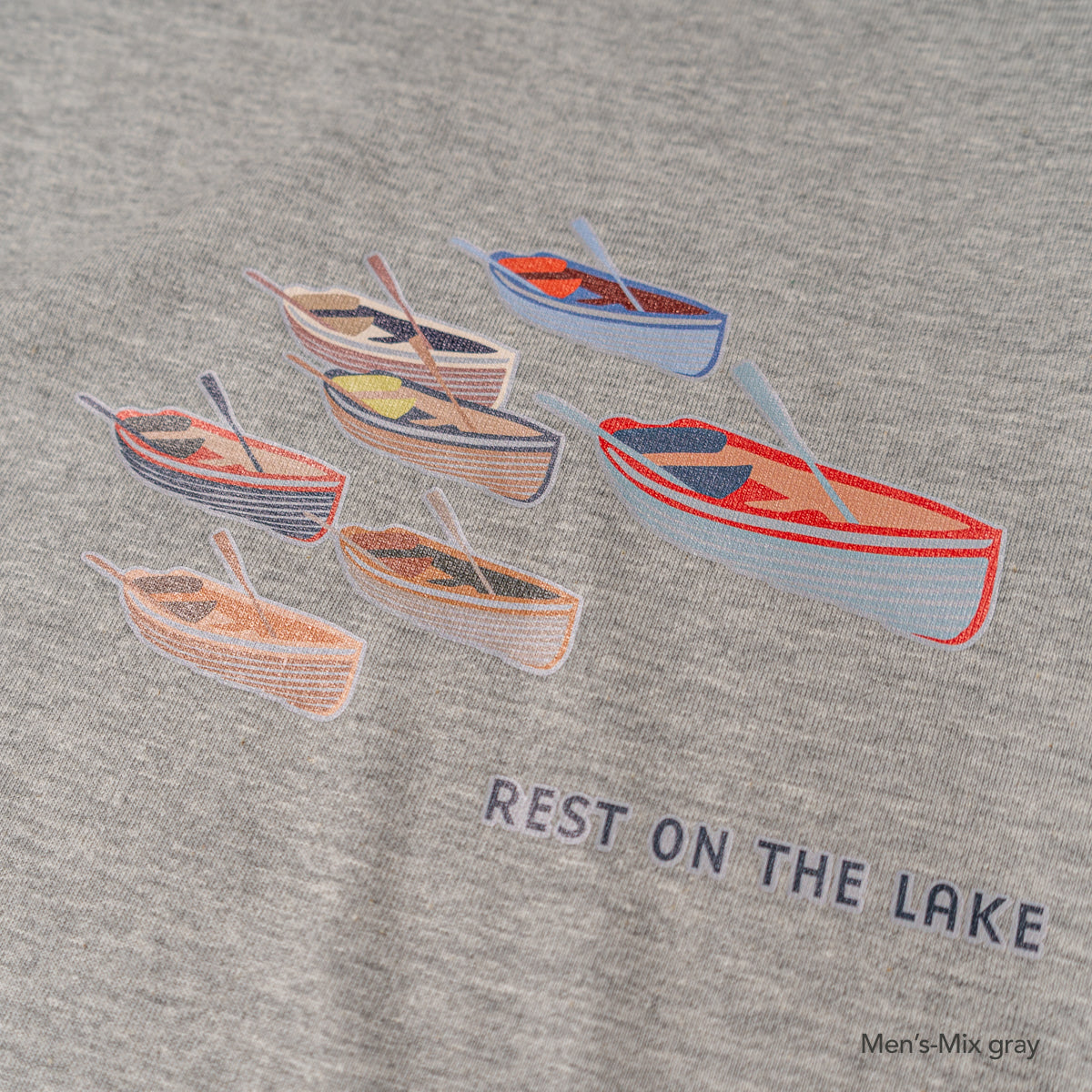 Boat print T-shirt