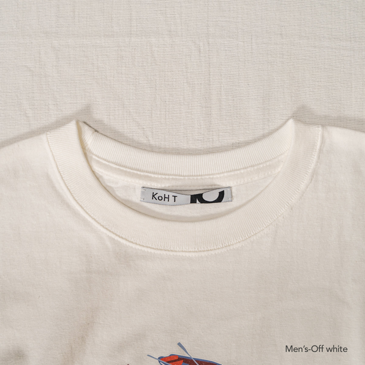 Boat print T-shirt