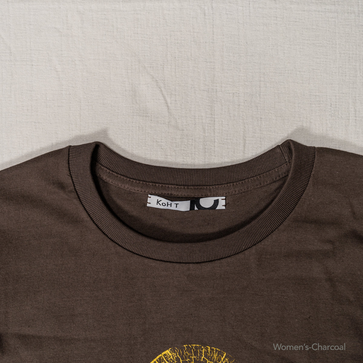 Tree ring print T-shirt