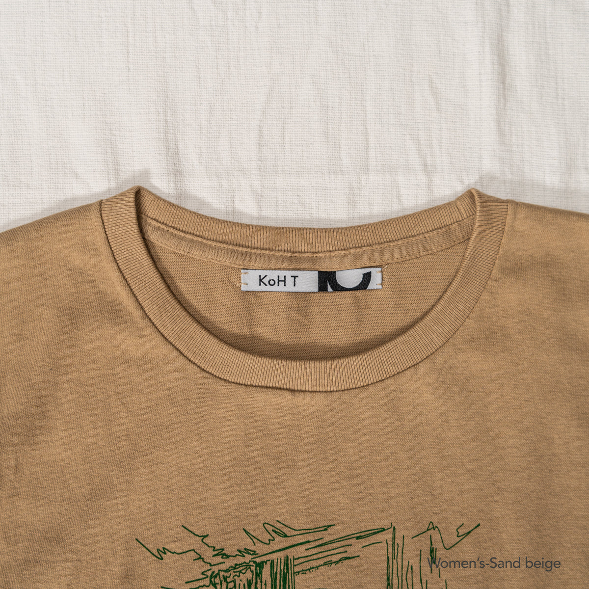 Morning window print T-shirt