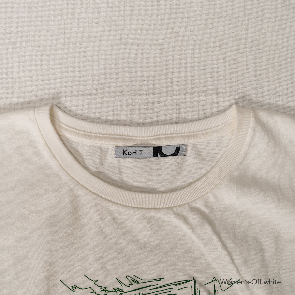 Morning window print T-shirt