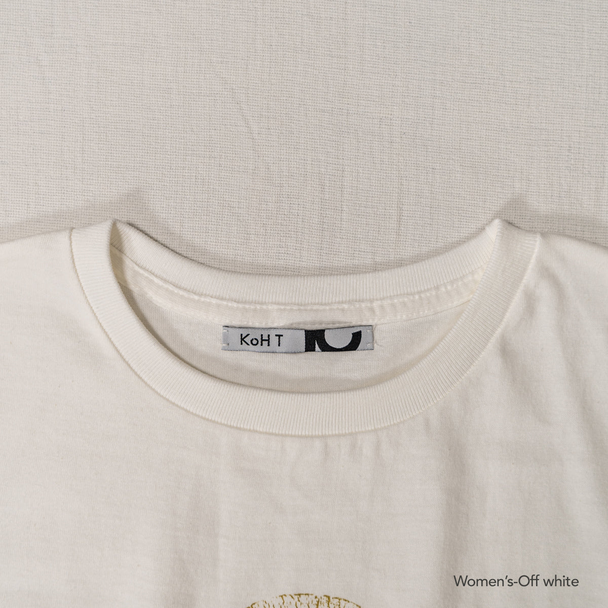 Tree ring print T-shirt