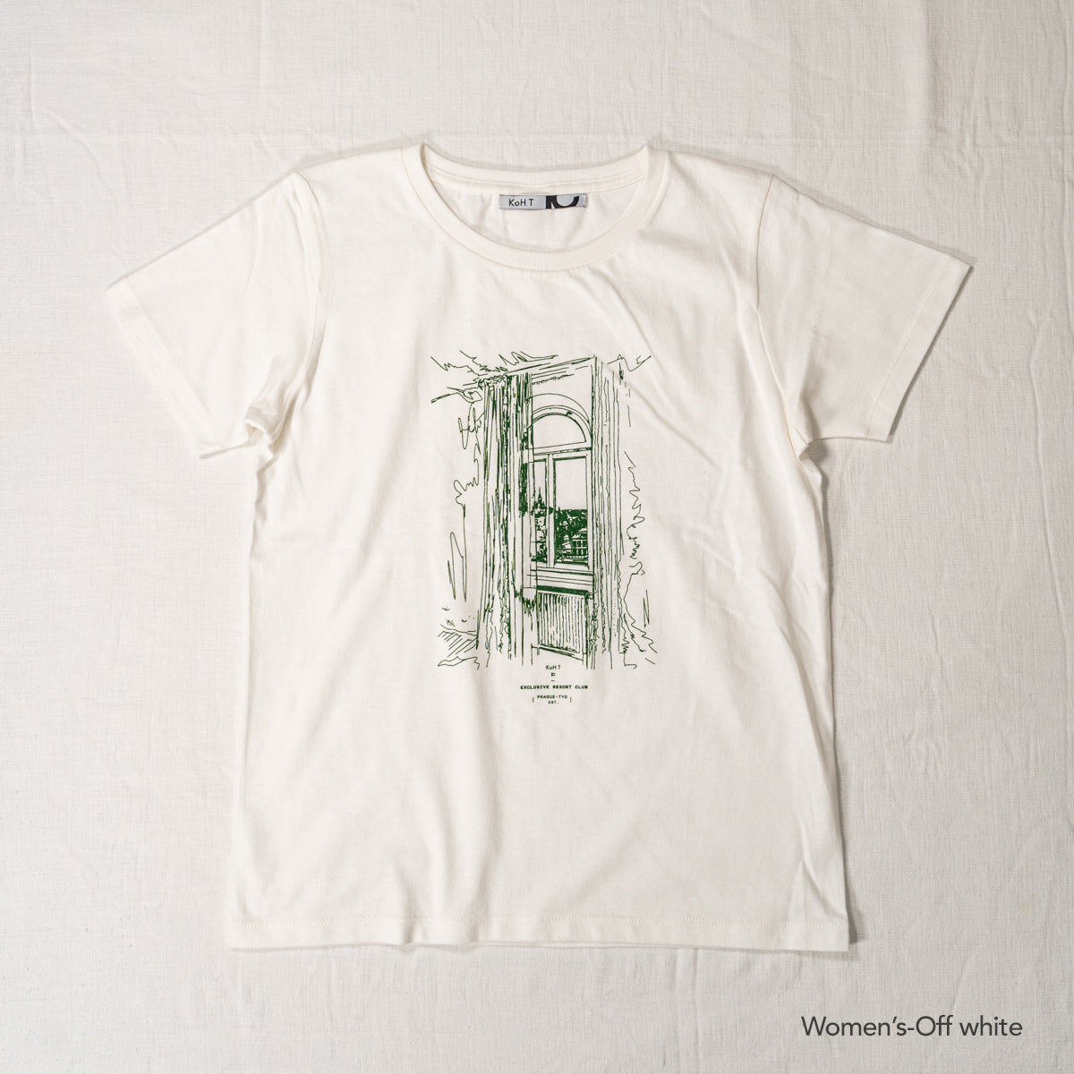 Morning window print T-shirt