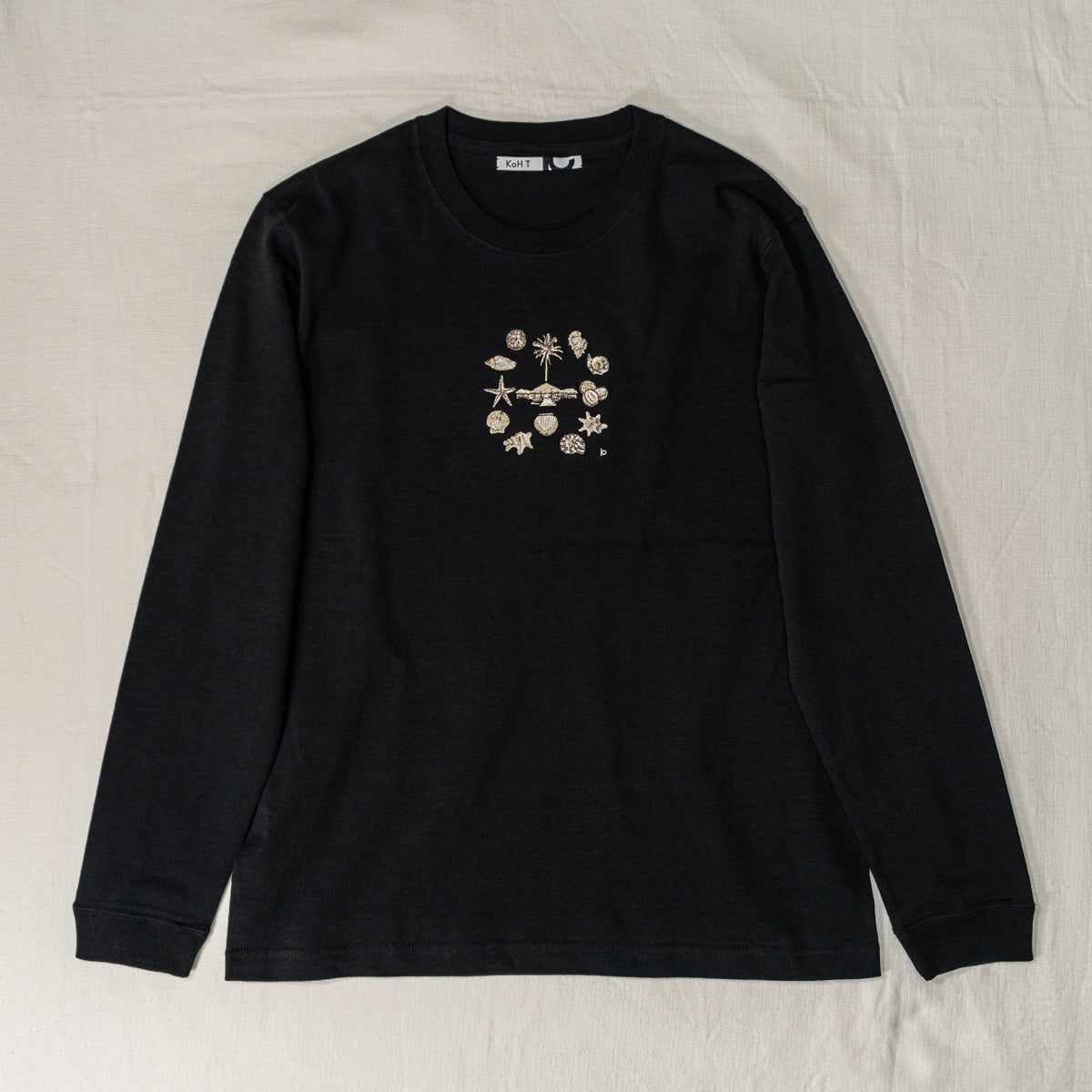 Resort Embroidery Long Sleeve T-Shirt
