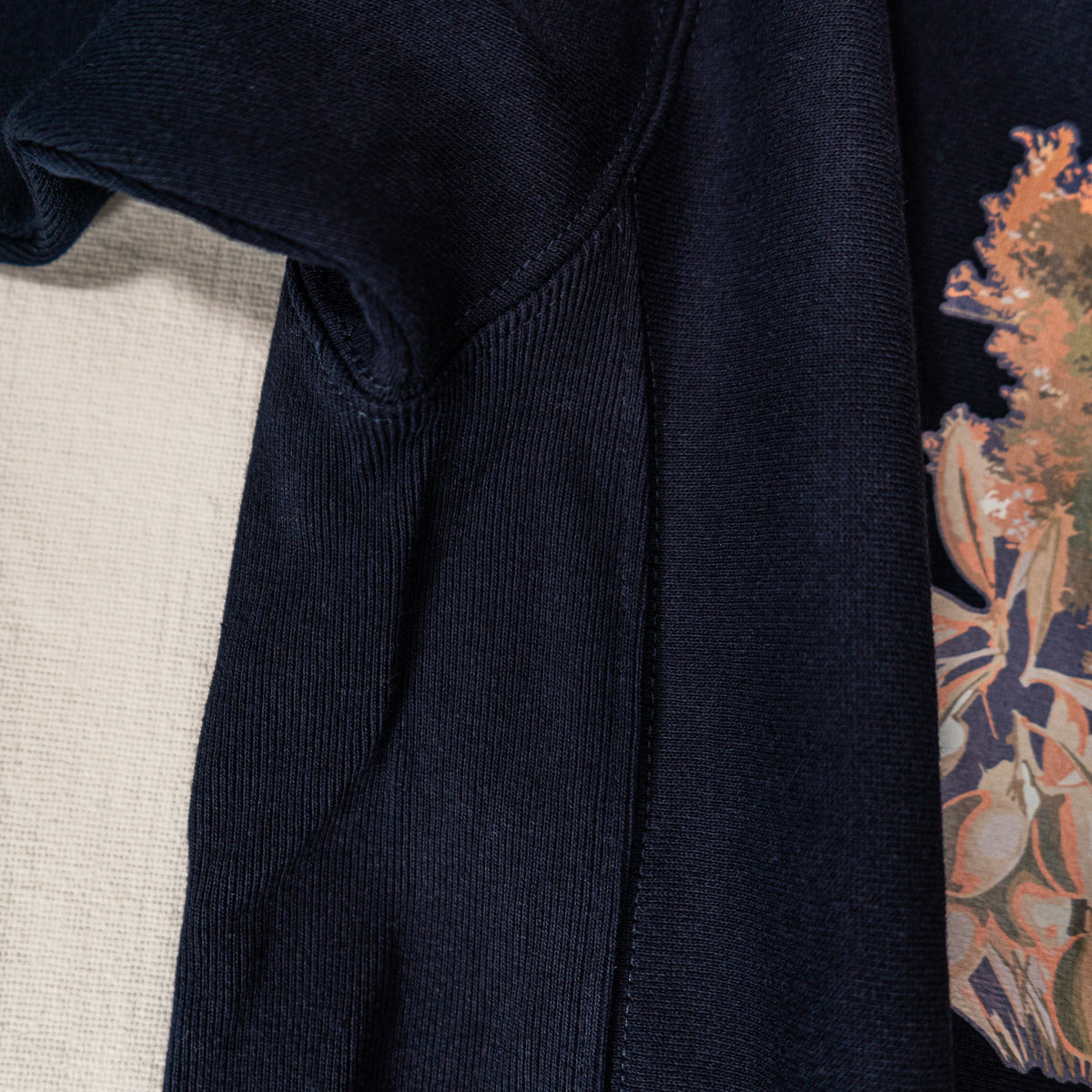 Olive tree print sweatshirt