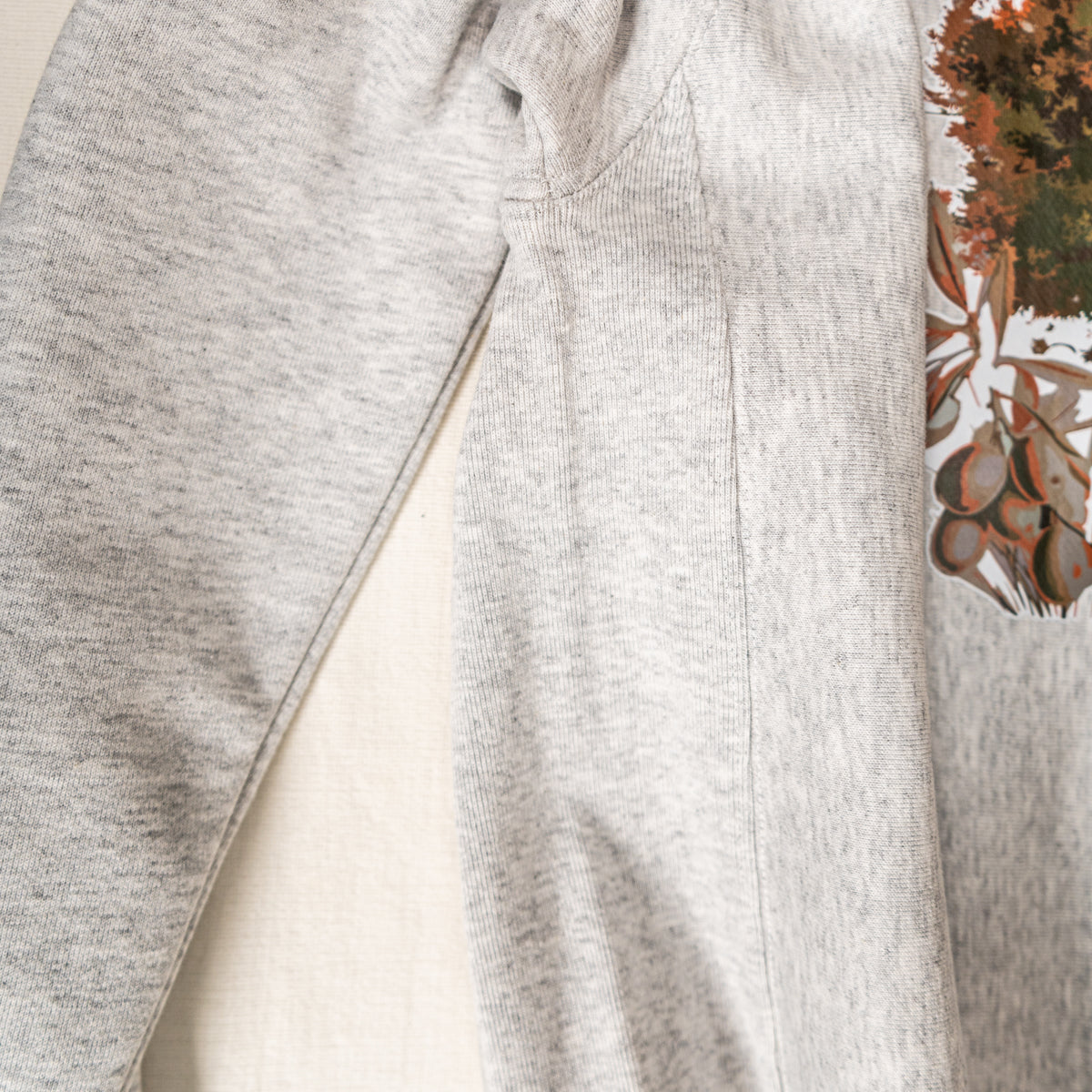 Olive tree print sweatshirt