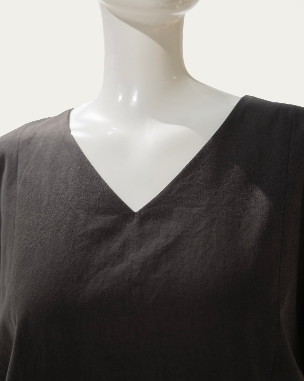 Short Sleeve Oval Tie Dress