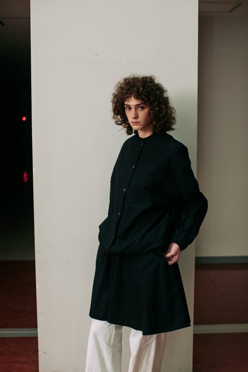 Circle Flare Dress [Cotton Typewriter]