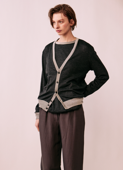 Mt. Breath Wool knit cardigan
