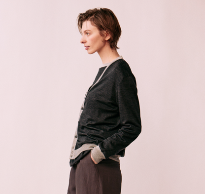 Mt. Breath Wool knit cardigan
