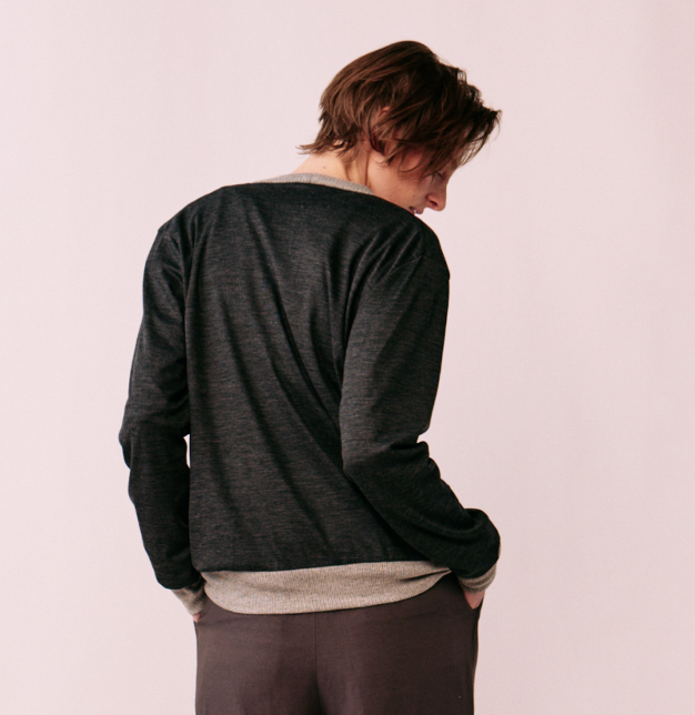 Mt. Breath Wool knit cardigan