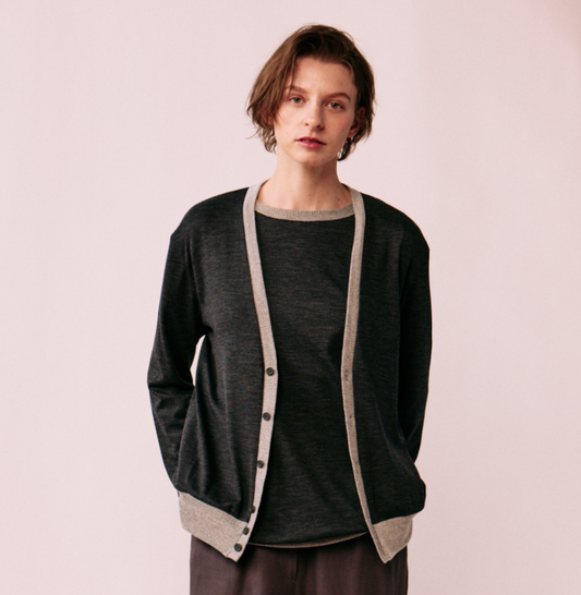 Mt.Breath Wool knit cardigan