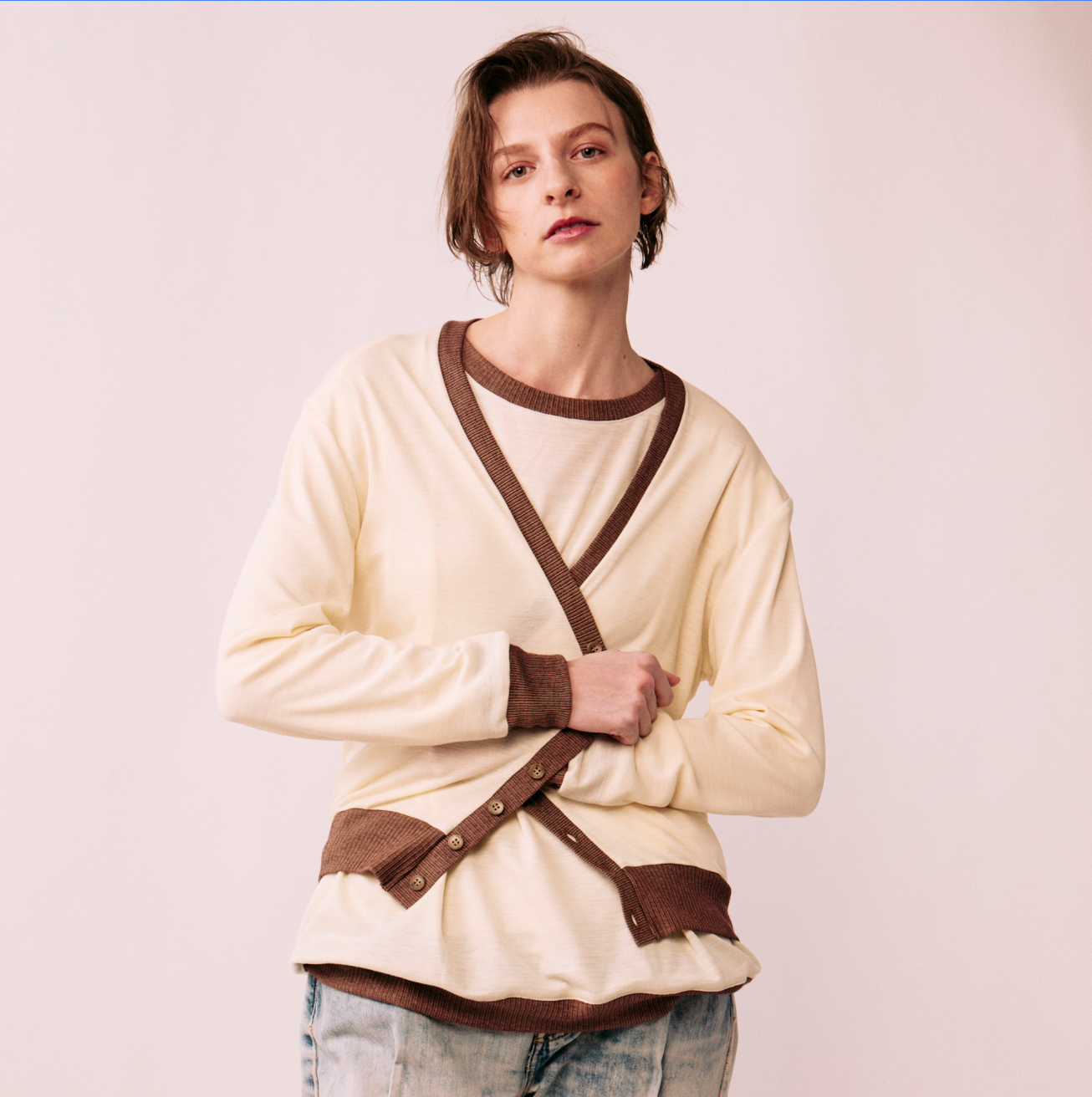 Mt. Breath Wool knit cardigan