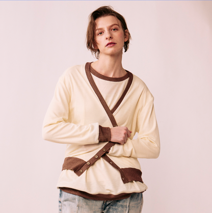 Mt. Breath Wool knit cardigan