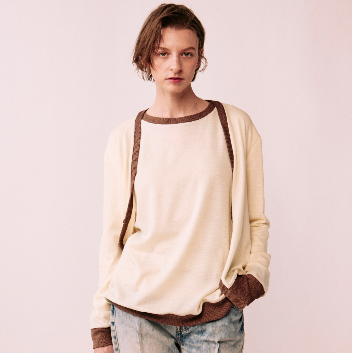 Mt.Breath Wool knit cardigan