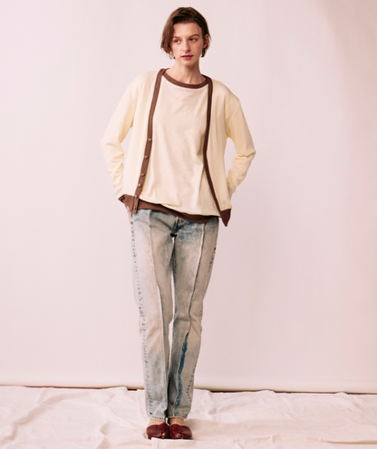 Mt. Breath Wool knit cardigan