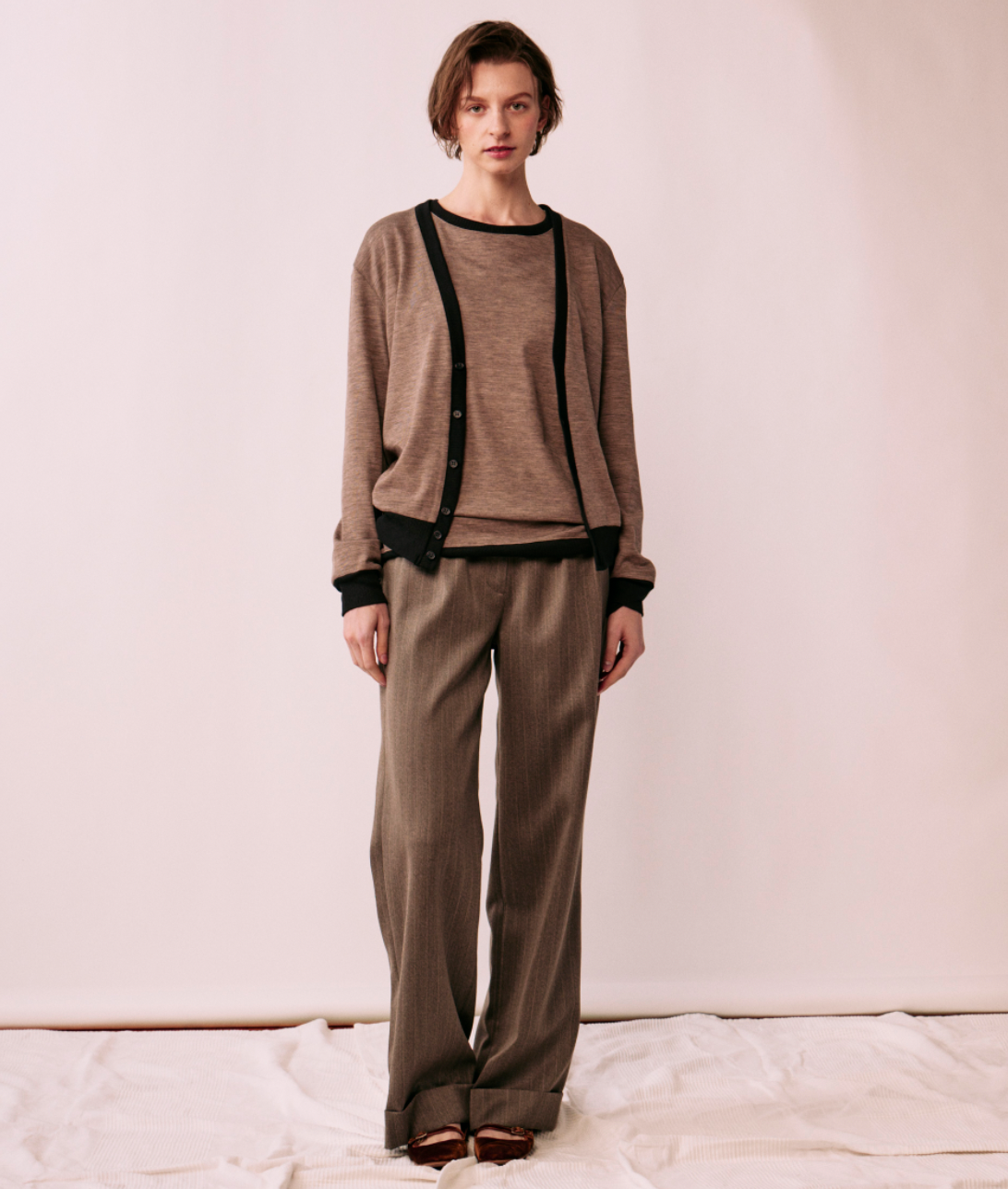 Mt. Breath Wool knit cardigan