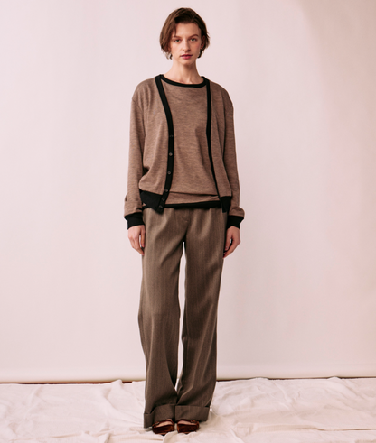 Mt. Breath Wool knit cardigan