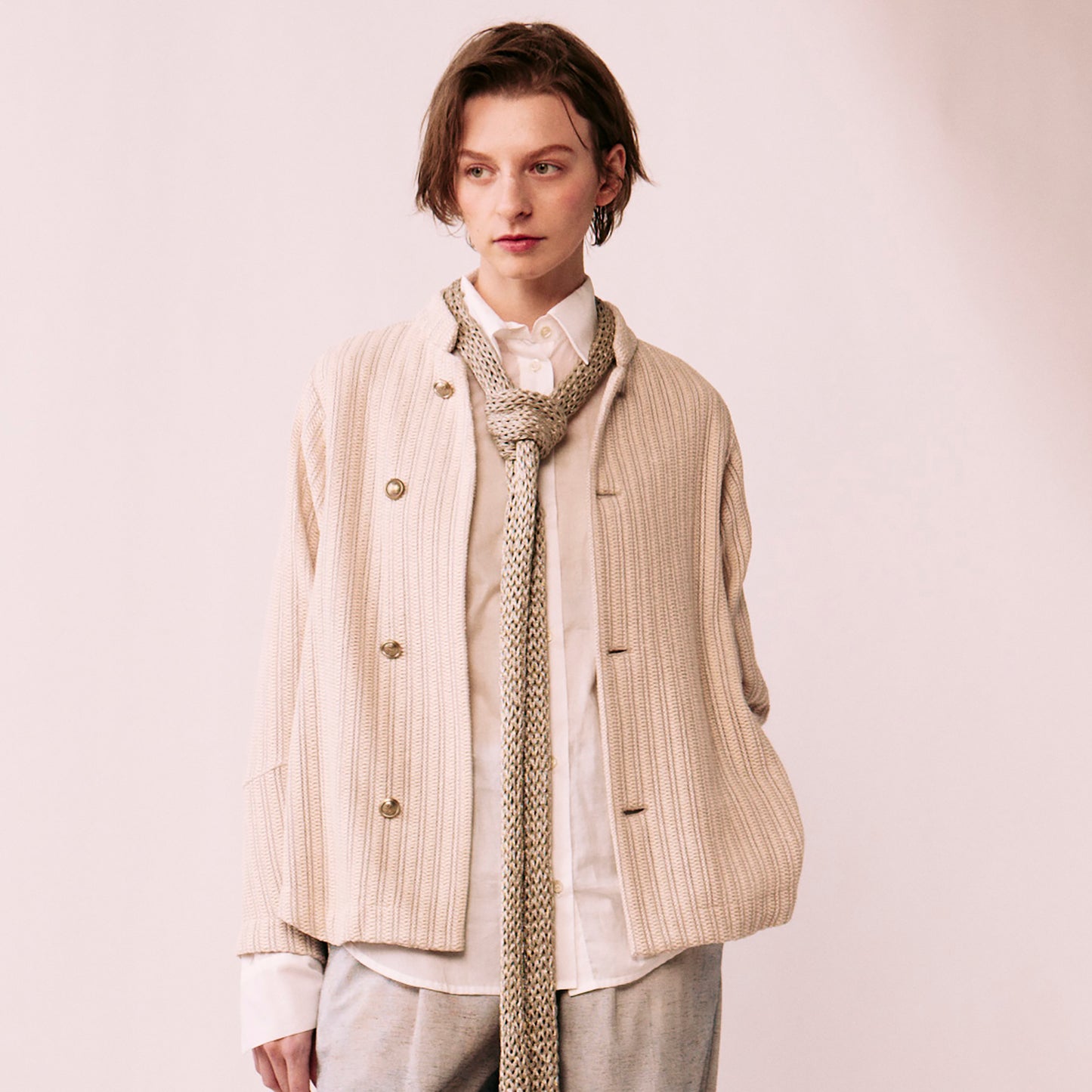 Square sleeve jacket (russell)