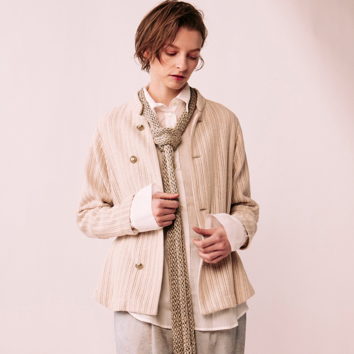 Square sleeve jacket (russell)