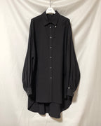 Extra volume puff sleeve blouse (twin pearl)