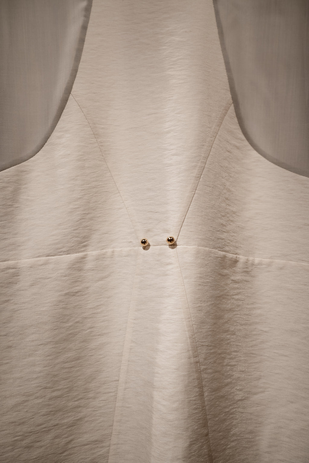 Corset style back switched blouse