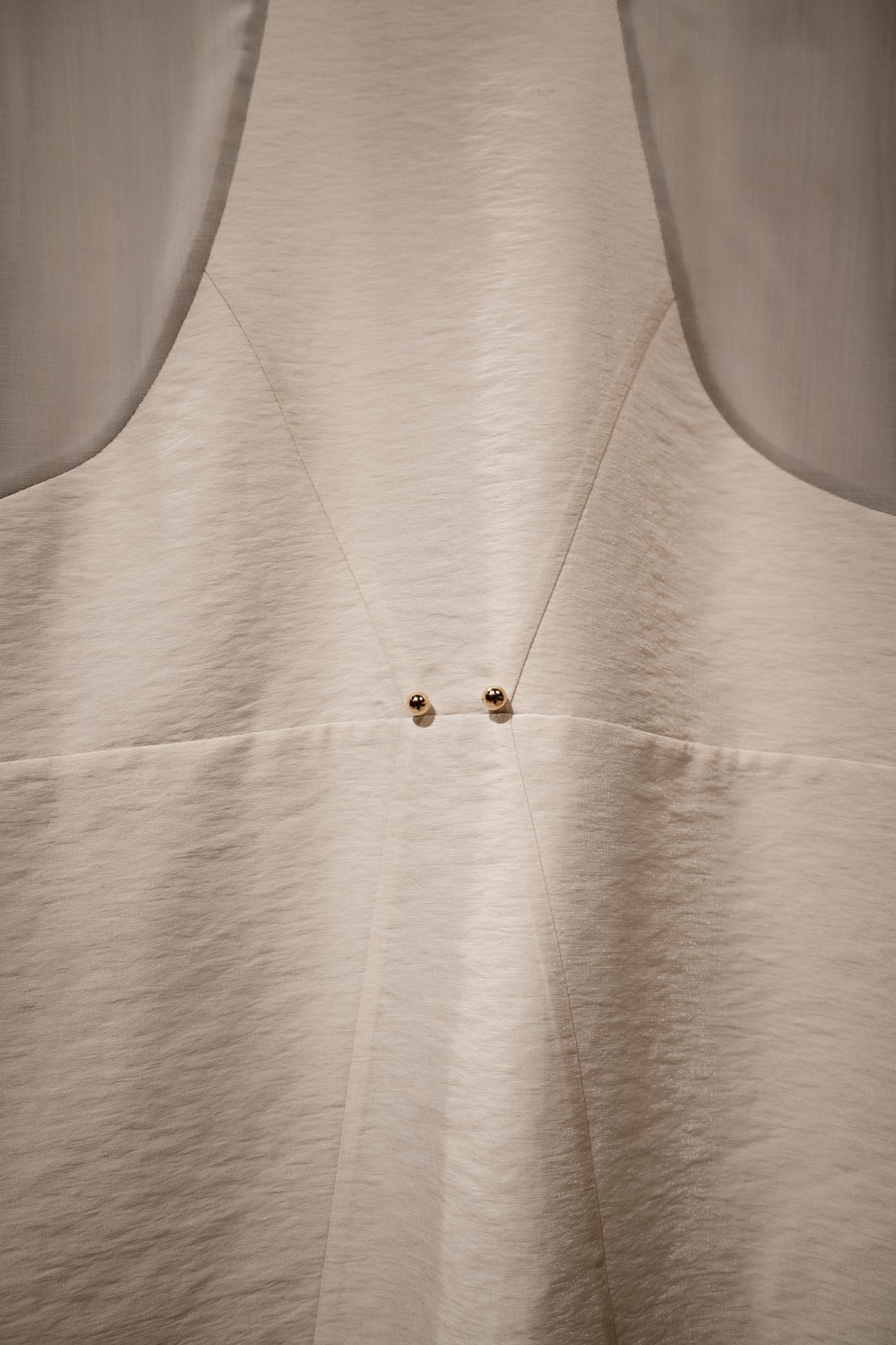 Corset style back switched blouse