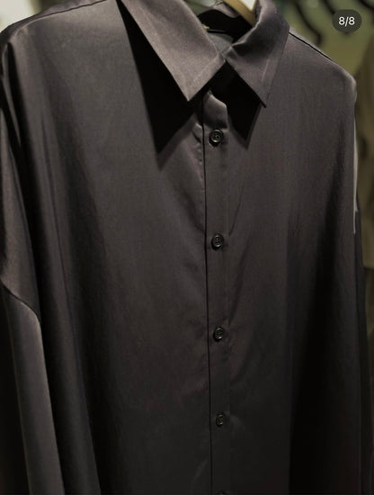 Volume puff sleeve blouse (rayon twill)