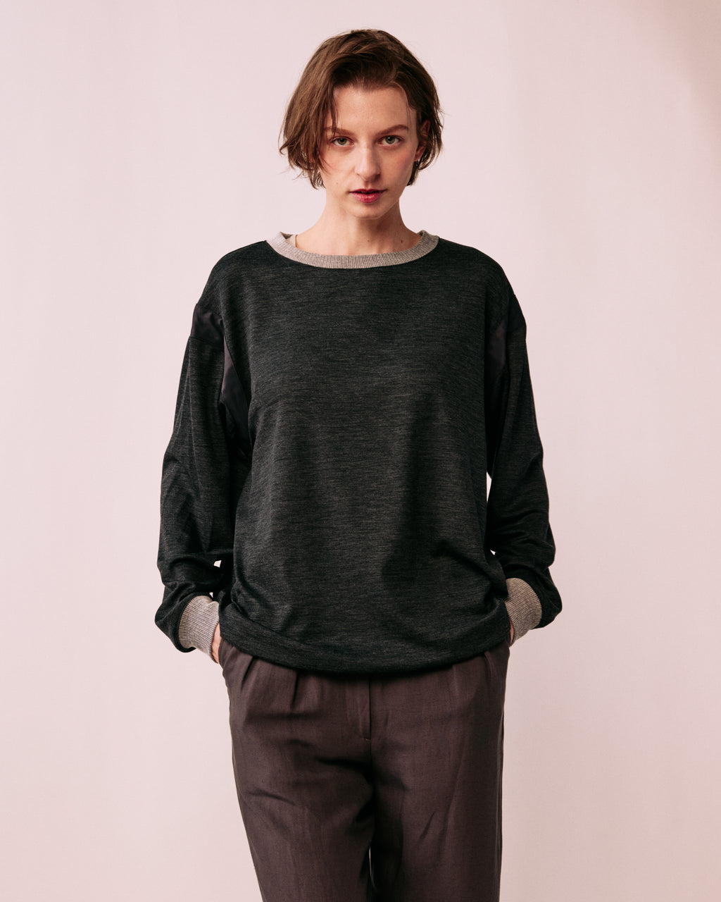 ウールニット プルオーバー