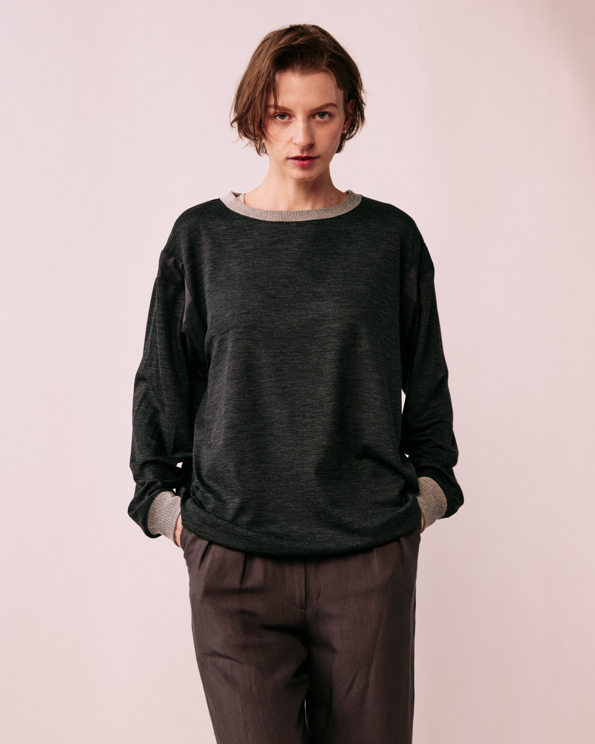 ウールニット プルオーバー