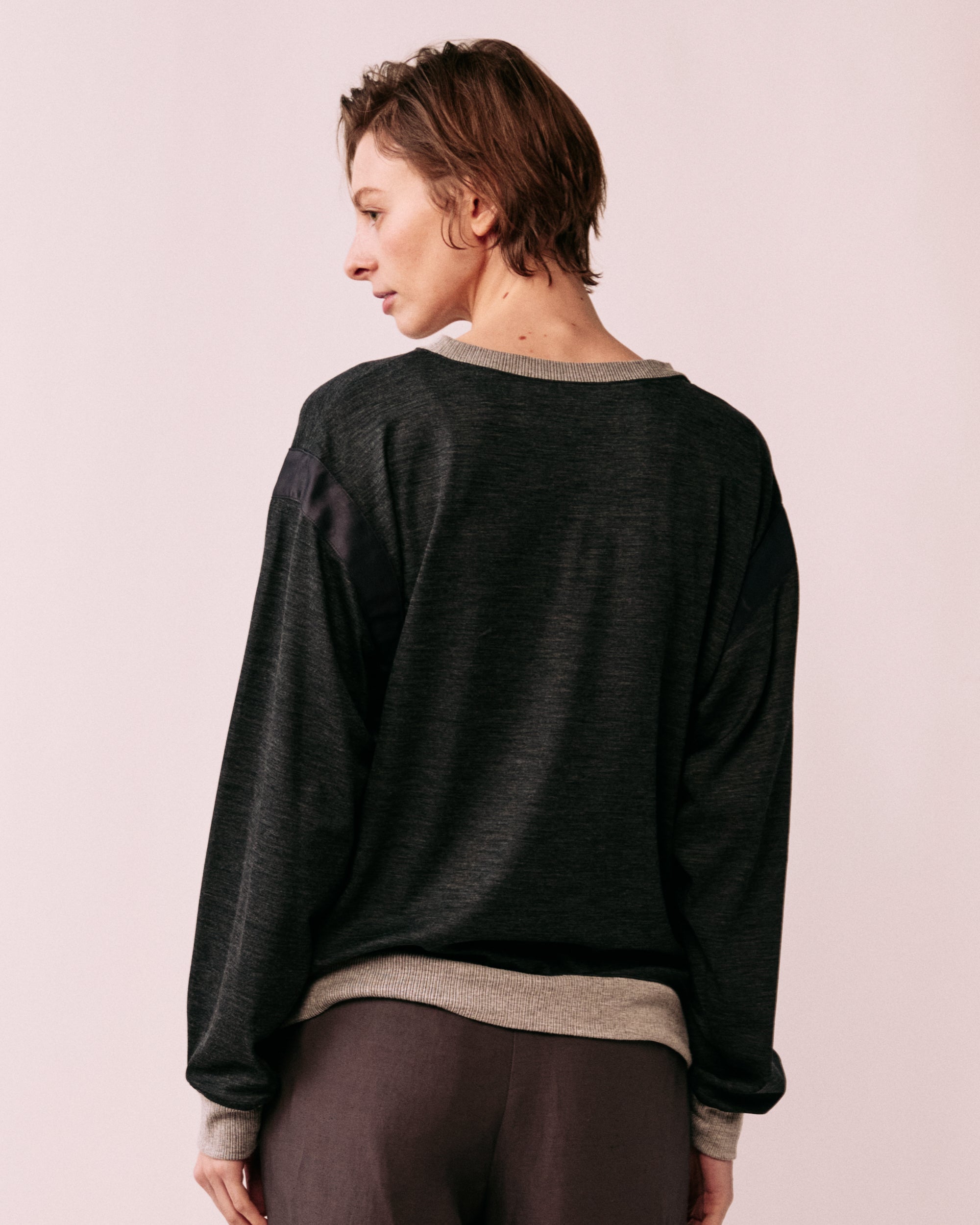 ウールニット プルオーバー