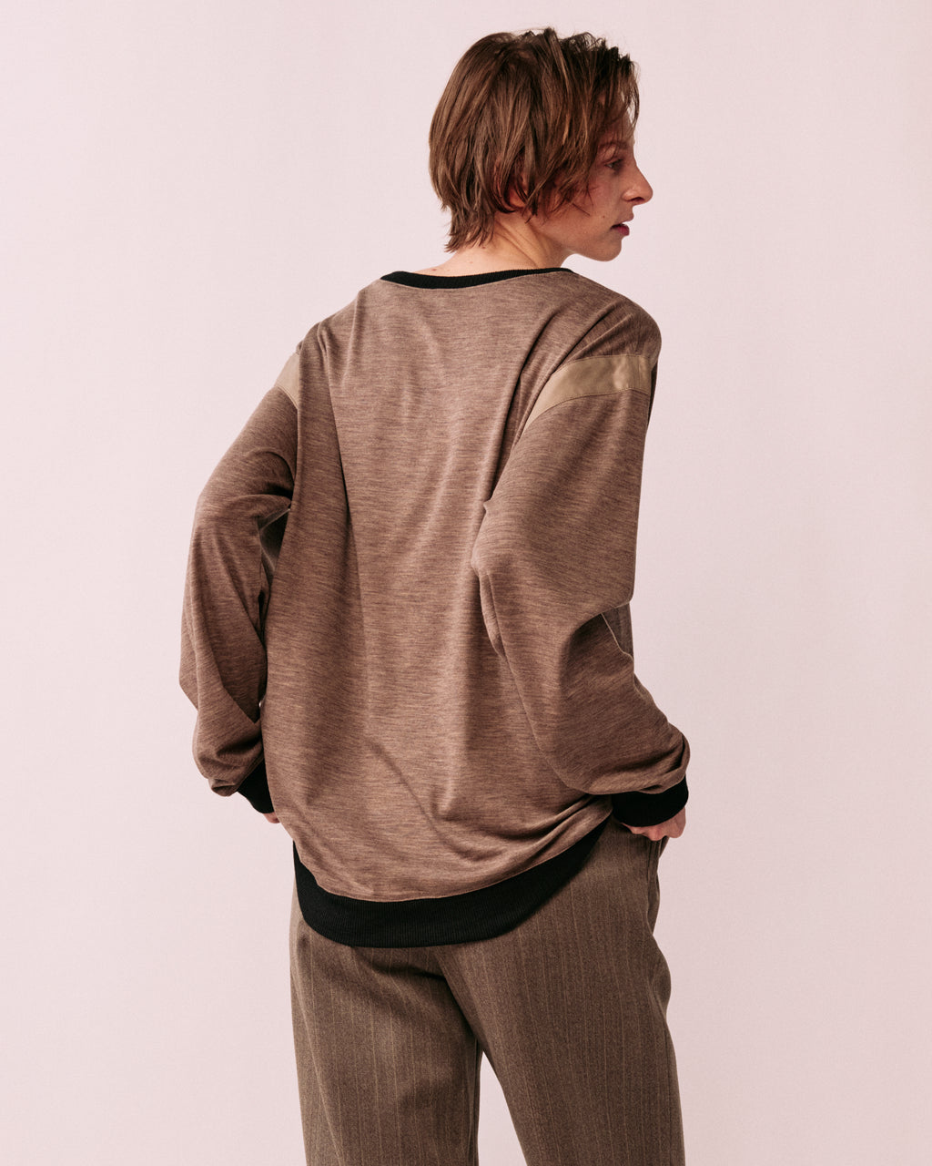 ウールニット プルオーバー