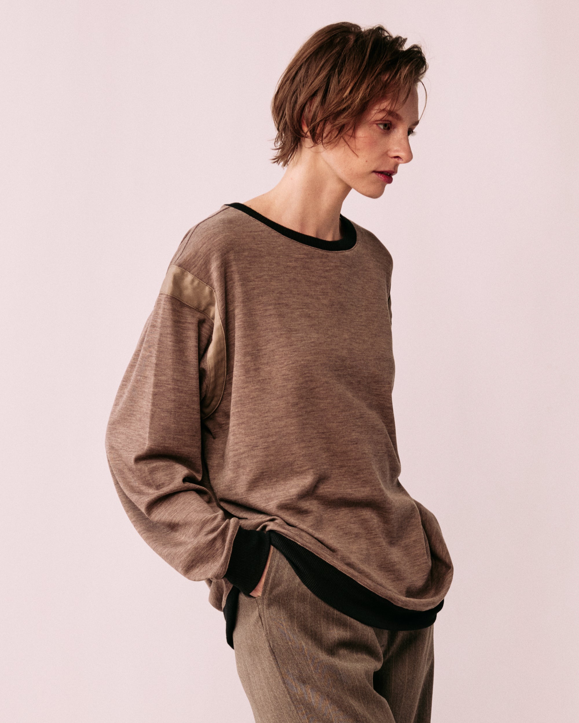 ウールニット プルオーバー