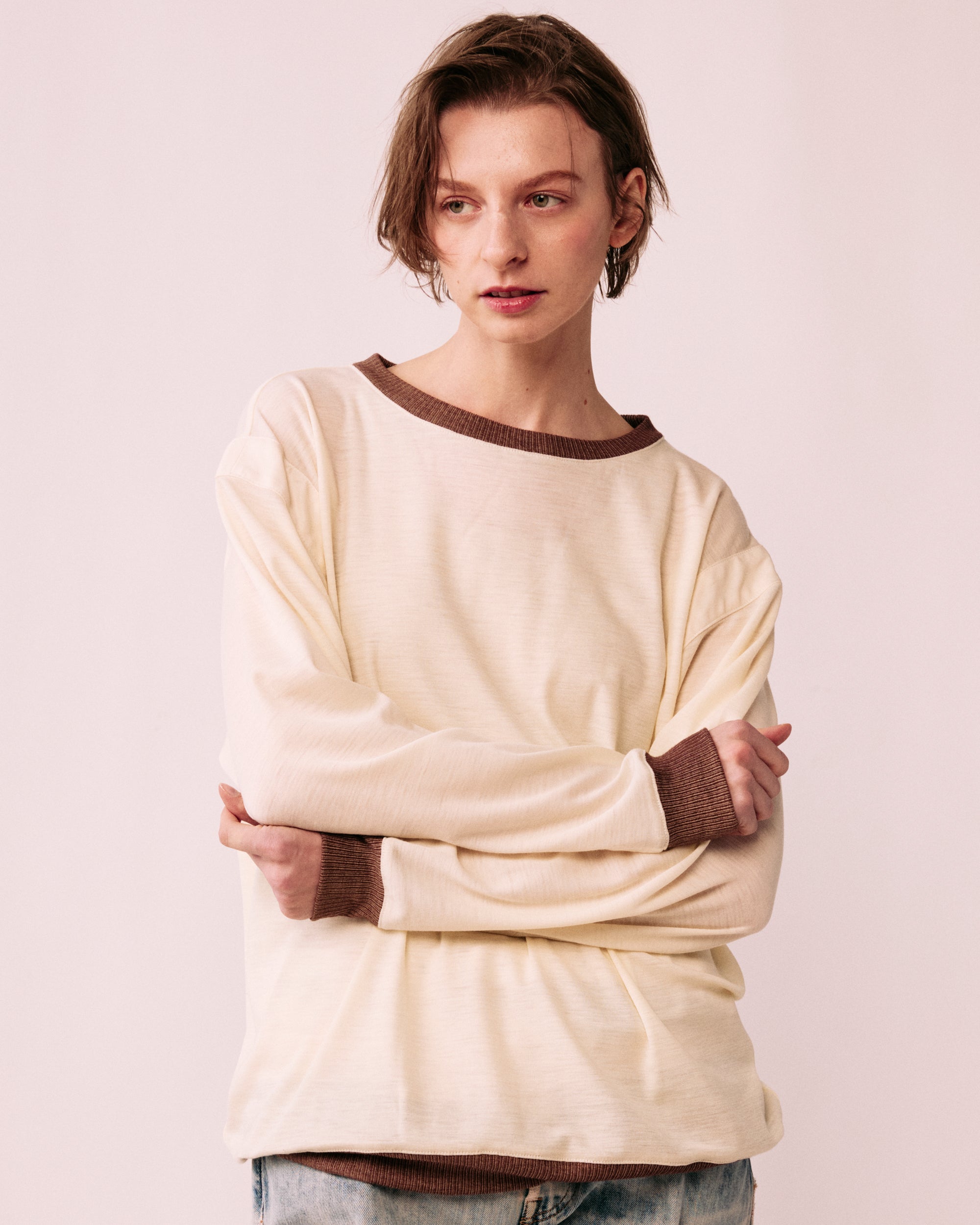 ウールニット プルオーバー