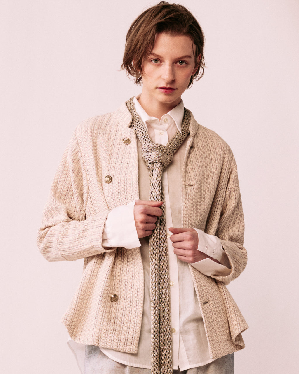 Square sleeve jacket (russell)