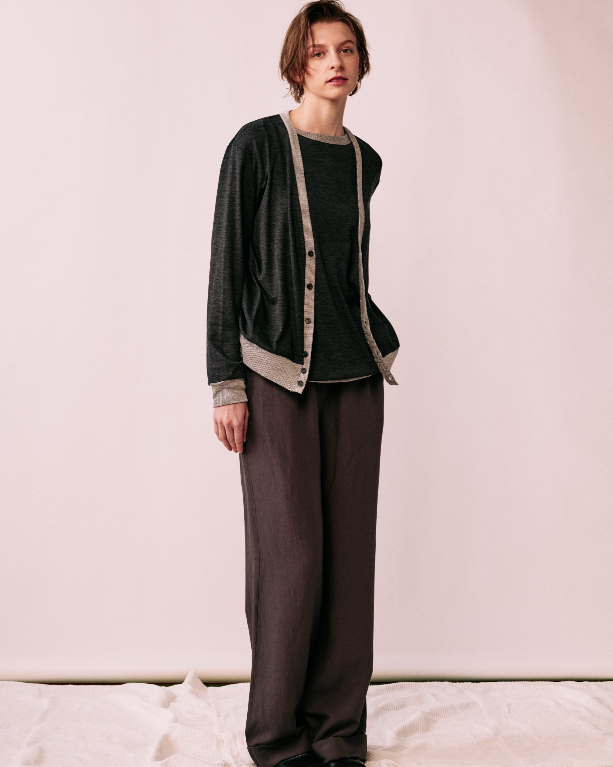 Mt. Breath Wool knit cardigan