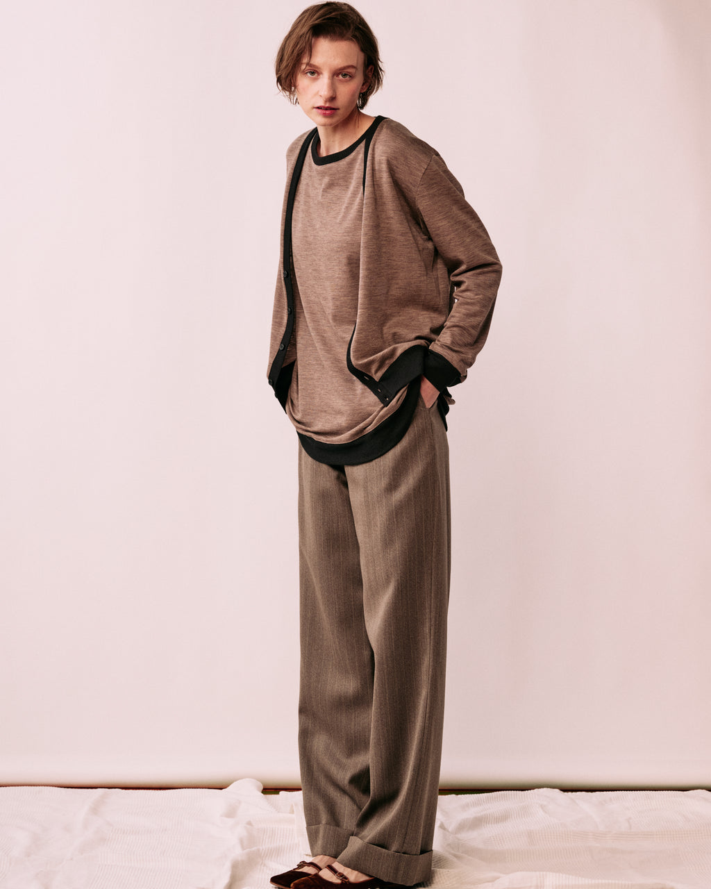 Mt. Breath Wool knit cardigan