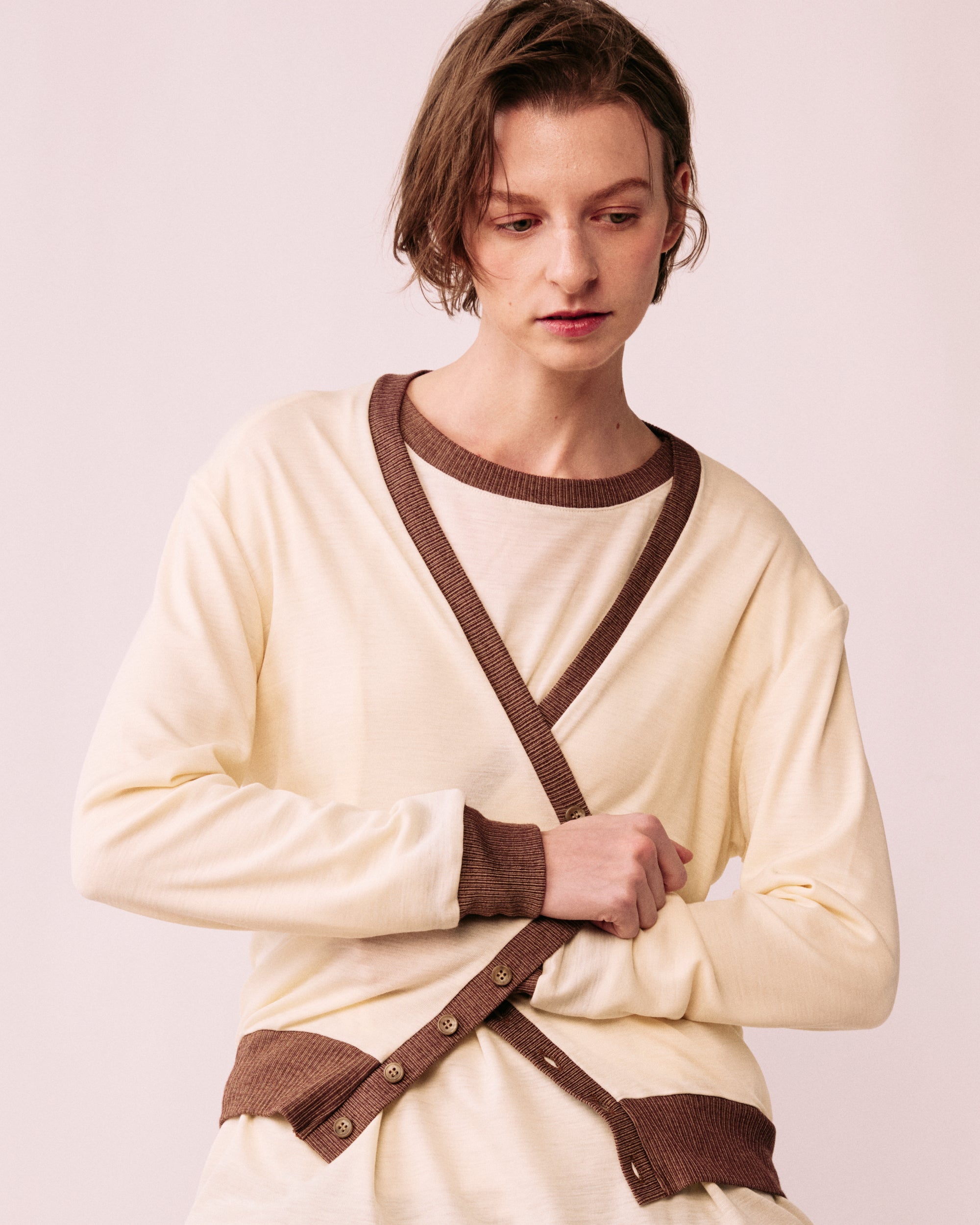 Mt. Breath Wool knit cardigan