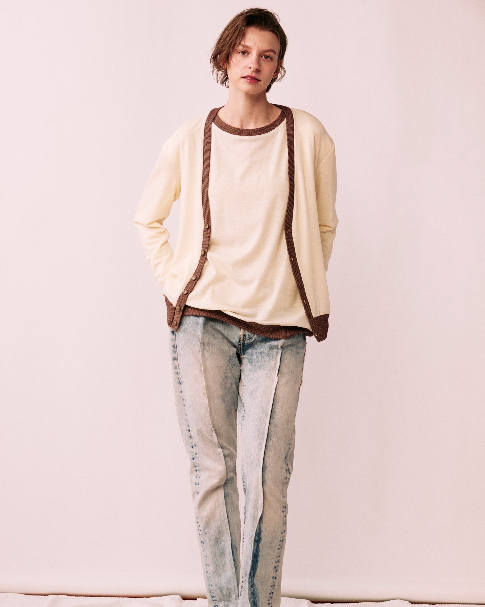 Mt. Breath Wool knit cardigan