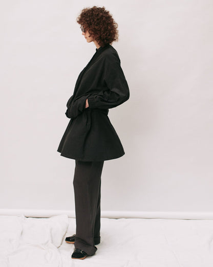 [PRE ORDER] Double-tuck wide trousers